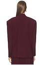 view 3 of 4 Doris Jacket in Burgundy