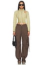 view 5 of 5 PANTALON CARGO RAE in Brown