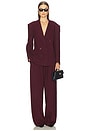 view 5 of 6 Hedi Pant in Burgundy