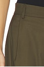 view 6 of 6 JAMBES LARGES MOA LOW WAIST WIDE LEG in Dark Green