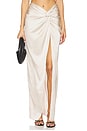 view 1 of 6 Chisa Skirt in Champagne