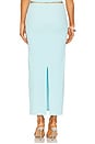 view 4 of 6 Antonia Skirt in Turquoise