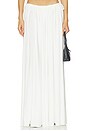 view 1 of 6 Helena Maxi Skirt in White