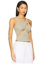 view 2 of 5 x REVOLVE Ariel Rib Top in Emerald Green