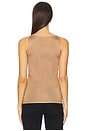 view 3 of 4 Elena Tank Top in Brown