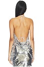 view 3 of 5 Fernanda Sequins Top in Silver