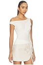 view 2 of 5 Papper Off Shoulder Top in Cream