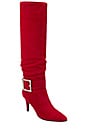 view 2 of 5 Gresha Boot in Luxe Red Suede