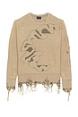 view 1 of 4 Cortex Grunge Sweater in Sand