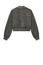 view 2 of 5 Oversized Bomber in Black