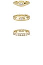 view 2 of 3 ANILLOS in 14k Gold Plated