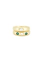 view 1 of 6 BAGUES in Sterling & 14k Gold Vermeil