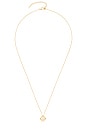 view 1 of 2 Zirconia Pendant Necklace in 14k Yellow Gold Plated