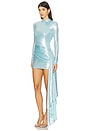 view 3 of 5 VESTIDO CECILIA in Light Blue