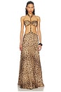 view 1 of 3 VESTIDO KIRA in Animal Print