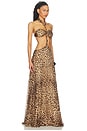 view 2 of 3 VESTIDO KIRA in Animal Print