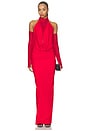 view 1 of 4 ROBE LORENA  in Red