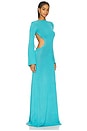 view 3 of 4 Maite Dress in Turquoise