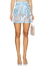 view 1 of 6 Raquel Short in Light Blue