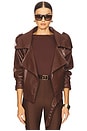 view 1 of 5 Giorgia Jacket in Brown