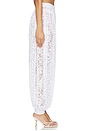 view 3 of 6 Lia Pant in White