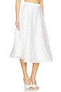 view 2 of 6 Zoe Midi Skirt in White