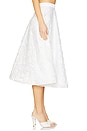 view 3 of 6 Zoe Midi Skirt in White