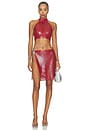 view 7 of 7 JUPE AMBER  in Red