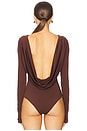 view 4 of 5 Eda Bodysuit in Brown