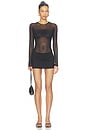 view 6 of 6 Vera Bodysuit in Black
