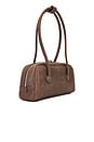 view 3 of 4 Soft Baguette Bag in Washed Brown Pull Up