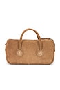 view 3 of 5 Zipper Small Bag in Cappuccino Suede