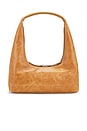 view 2 of 4 Hobo Shoulder Bag in Soft Camel Pull Up Crinkle