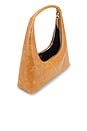 view 4 of 4 Hobo Shoulder Bag in Soft Camel Pull Up Crinkle