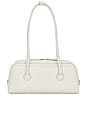 view 1 of 4 Soft Boston Bag in Light Grey Plain