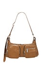 view 1 of 4 Outpocket Hobo Bag in Vintage Camel Washed Nappa