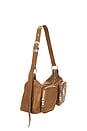 view 3 of 4 Outpocket Hobo Bag in Vintage Camel Washed Nappa