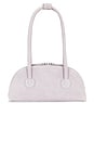 view 1 of 4 Bessette Shoulder Bag in Lavender Grey Suede