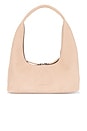 view 1 of 4 Hobo Shoulder Bag in Peach Beige Nubuck