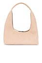 view 2 of 4 Hobo Shoulder Bag in Peach Beige Nubuck