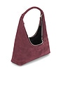 view 4 of 4 Hobo Shoulder Bag in Wine Nubuck