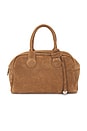 view 1 of 4 BOLSA BOWLING SOFT BOWLING in Cappuccino Suede