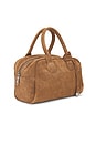 view 3 of 4 BOLSA BOWLING SOFT BOWLING in Cappuccino Suede