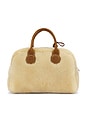 view 2 of 4 BOLSA BOWLING SOFT BOWLING in Beige & Chesnut