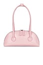 view 1 of 4 Bessette Shoulder Bag in Baby Pink Crinkle