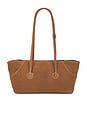 view 2 of 4 SAC À BANDOULIÈRE GRAND FORMAT BOAT SHOPPER in Chestnut Nubuck