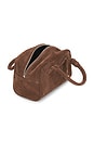 view 4 of 4 BESACE BOWLING in Milk Brown Suede