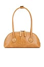 view 2 of 4 Bessette Shoulder Bag in Soft Camel Pull Up Crinkle