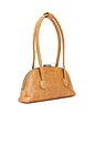 view 3 of 4 Bessette Shoulder Bag in Soft Camel Pull Up Crinkle