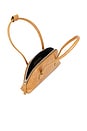 view 4 of 4 Bessette Shoulder Bag in Soft Camel Pull Up Crinkle